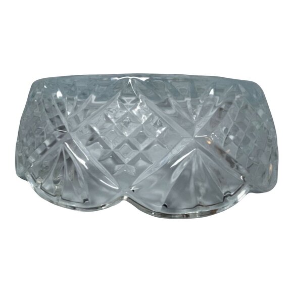 Designs of Ireland Round Cut Crystal Scalloped Dish Server 11.5" x 3" - Picture 11 of 11